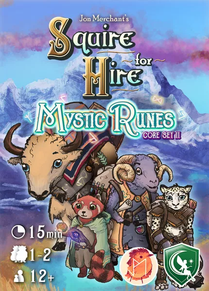 Squire for Hire: Mystic Runes (Bordspellen), Letiman Games