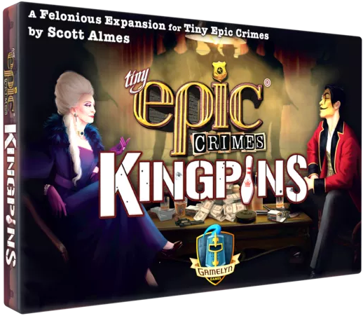 Tiny Epic Crimes Uitbreiding: Kingpin (Bordspellen), Gamelyn Games