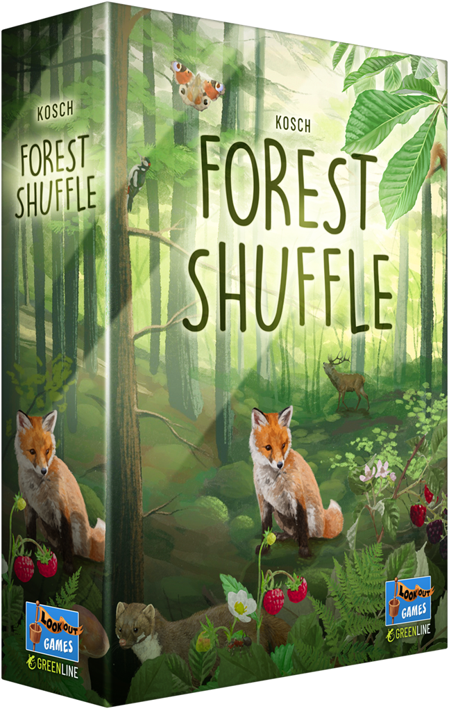 Forest Shuffle (ENG) (Bordspellen), Lookout Games