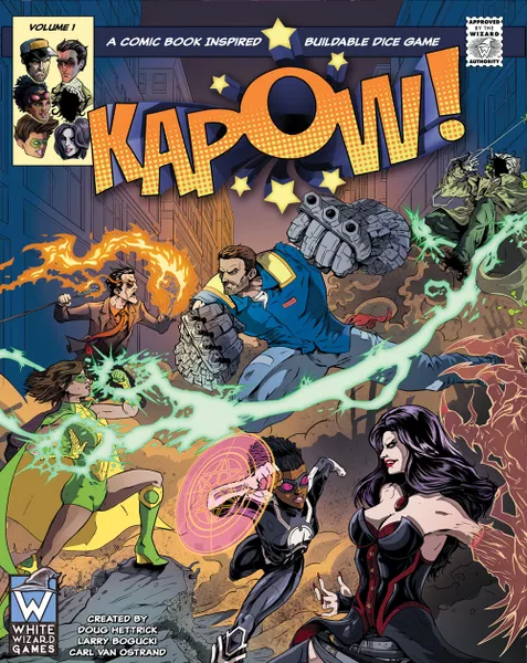 KAPOW! Volume 1 (Bordspellen), Wise Wizard Games