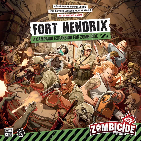 Zombicide 2nd Edition Uitbreiding: Fort Hendrix (Bordspellen), CMON