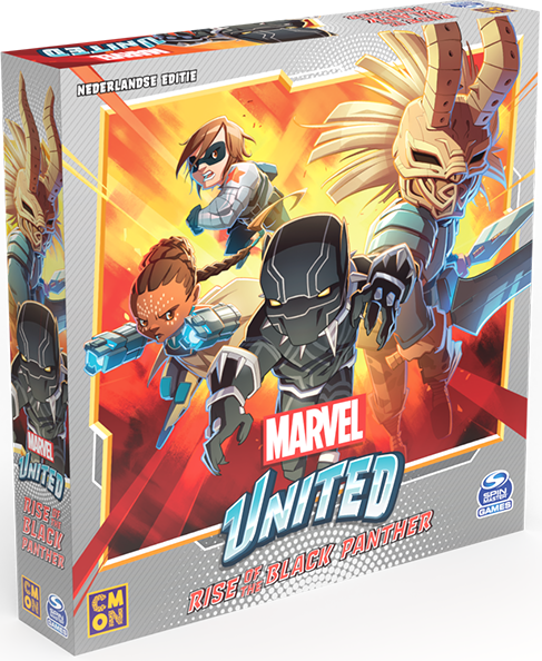 Marvel United (NL) Uitbreiding: Rise of the Black Panther (Bordspellen), Happy Meeple Games
