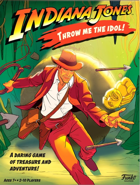 Indiana Jones: Throw me the Idol (Bordspellen), Funko Games