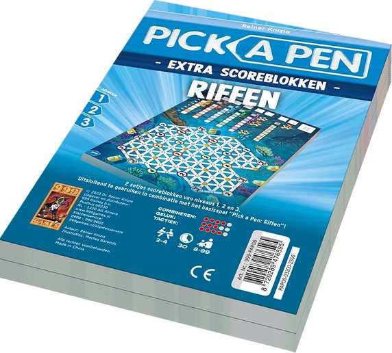 Pick a Pen: Riffen - Scoreblok (Bordspellen), 999 Games