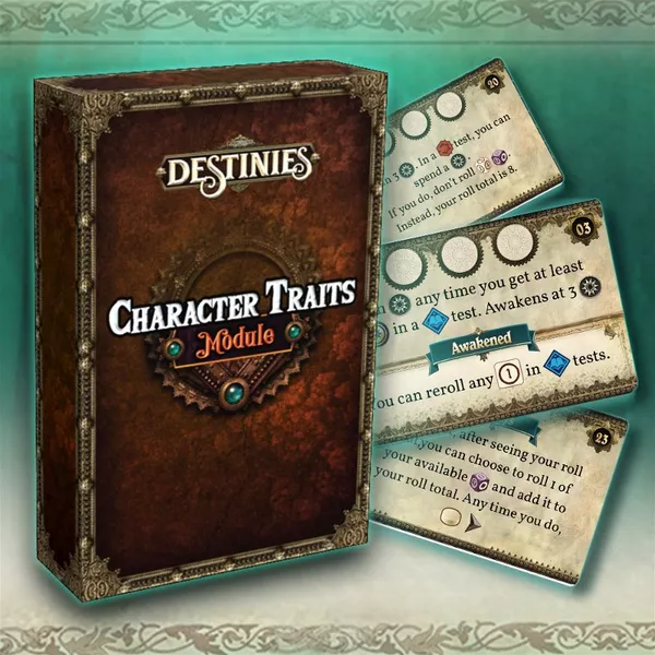 Destinies Uitbreiding: Character Trait Module (Bordspellen), Lucky Duck Games