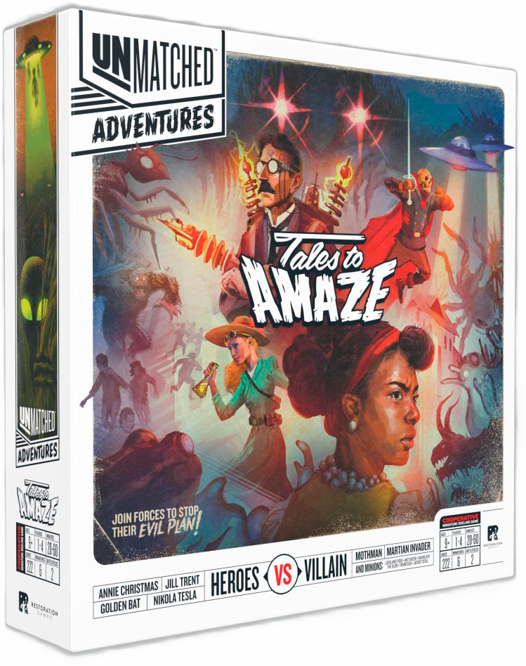 Unmatched Adventures: Tales to Amaze (ENG) (Bordspellen), Iello