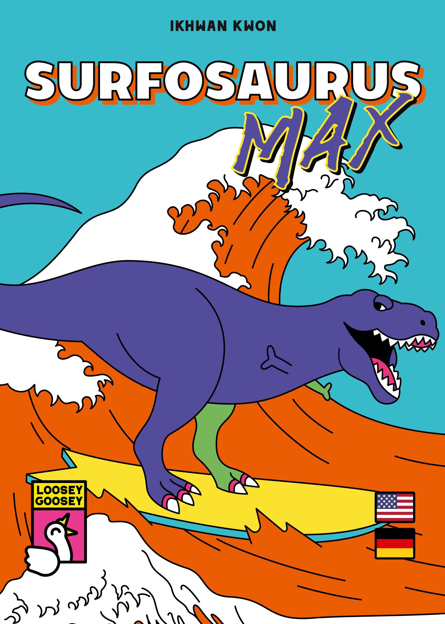 Surfosaurus Max (Bordspellen), Loosey Goosey Games