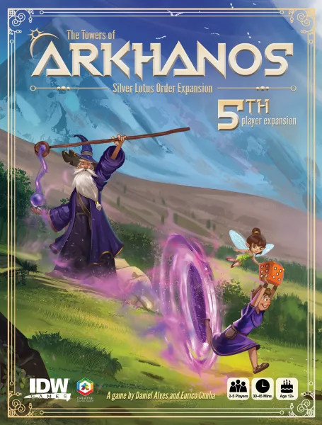 The Towers of Arkhanos Uitbreiding: Silver Lotus Order (Bordspellen), IDW Games