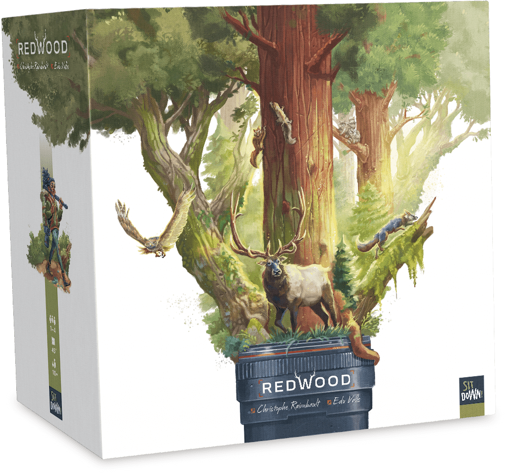 Redwood - Kickstarter Editie (Bordspellen), Sit Down Games
