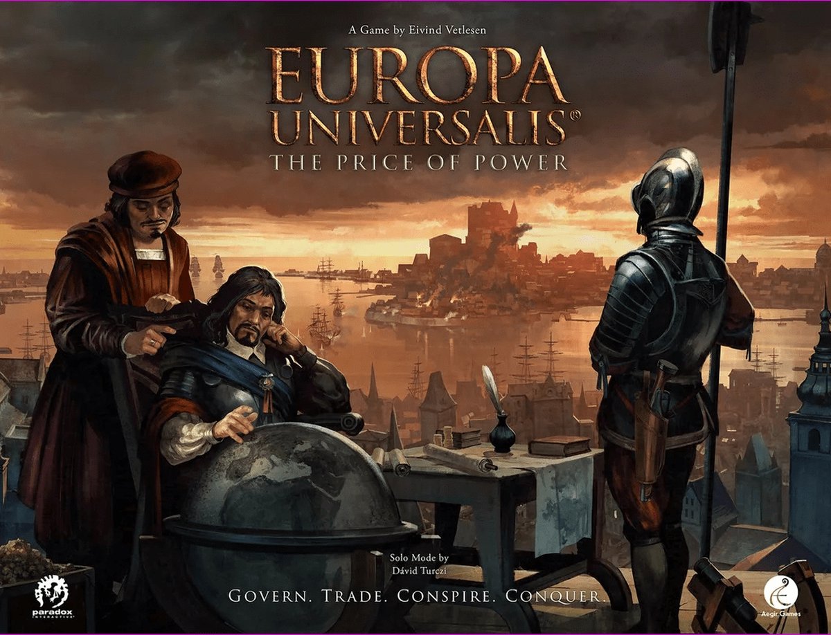 Europa Universalis: The Price of Power (Bordspellen), Aegir Games