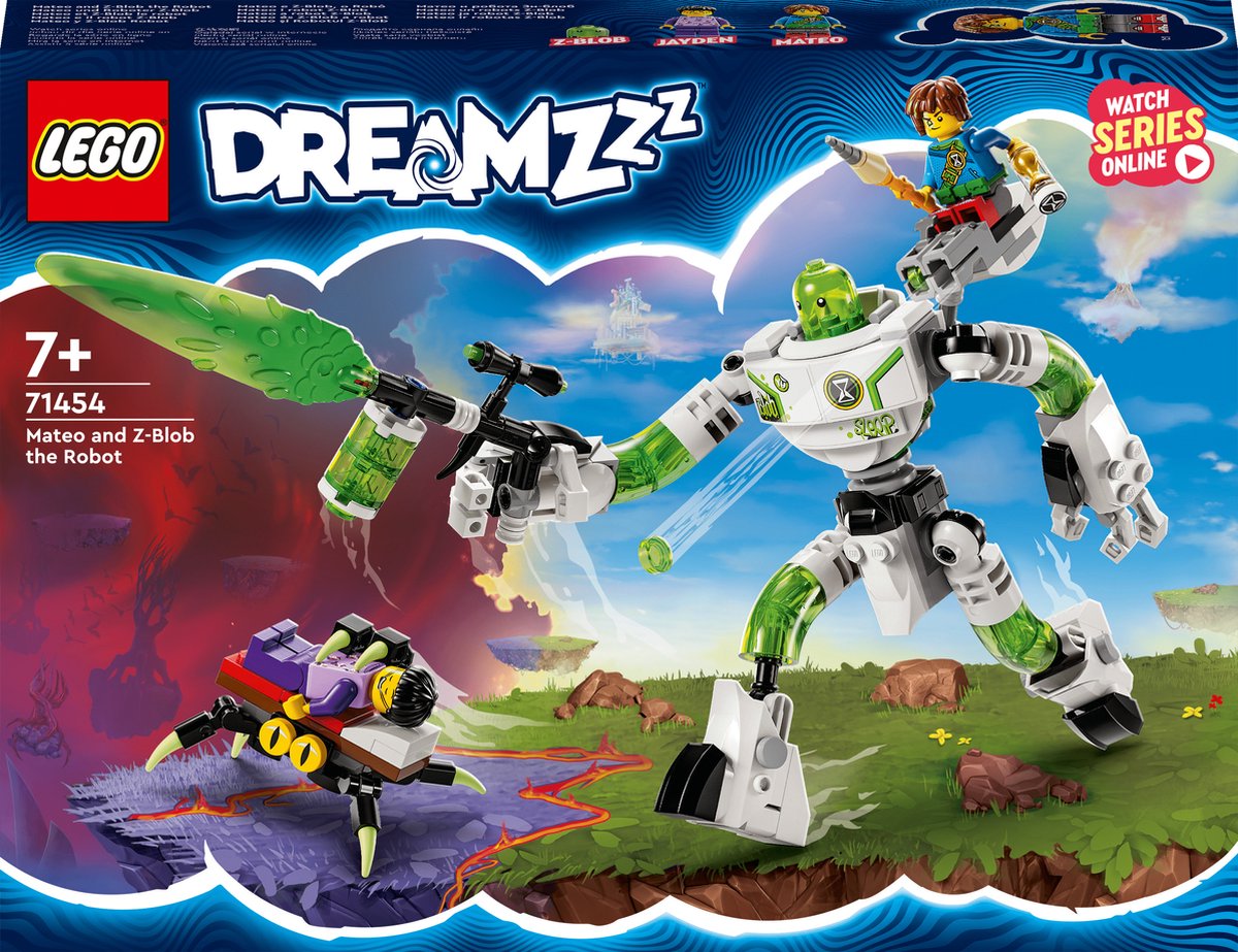 Boxart van Mateo en Z-Blob de Robot (Dreamzzz) (71454) (DREAMZzz), Dreamzzz