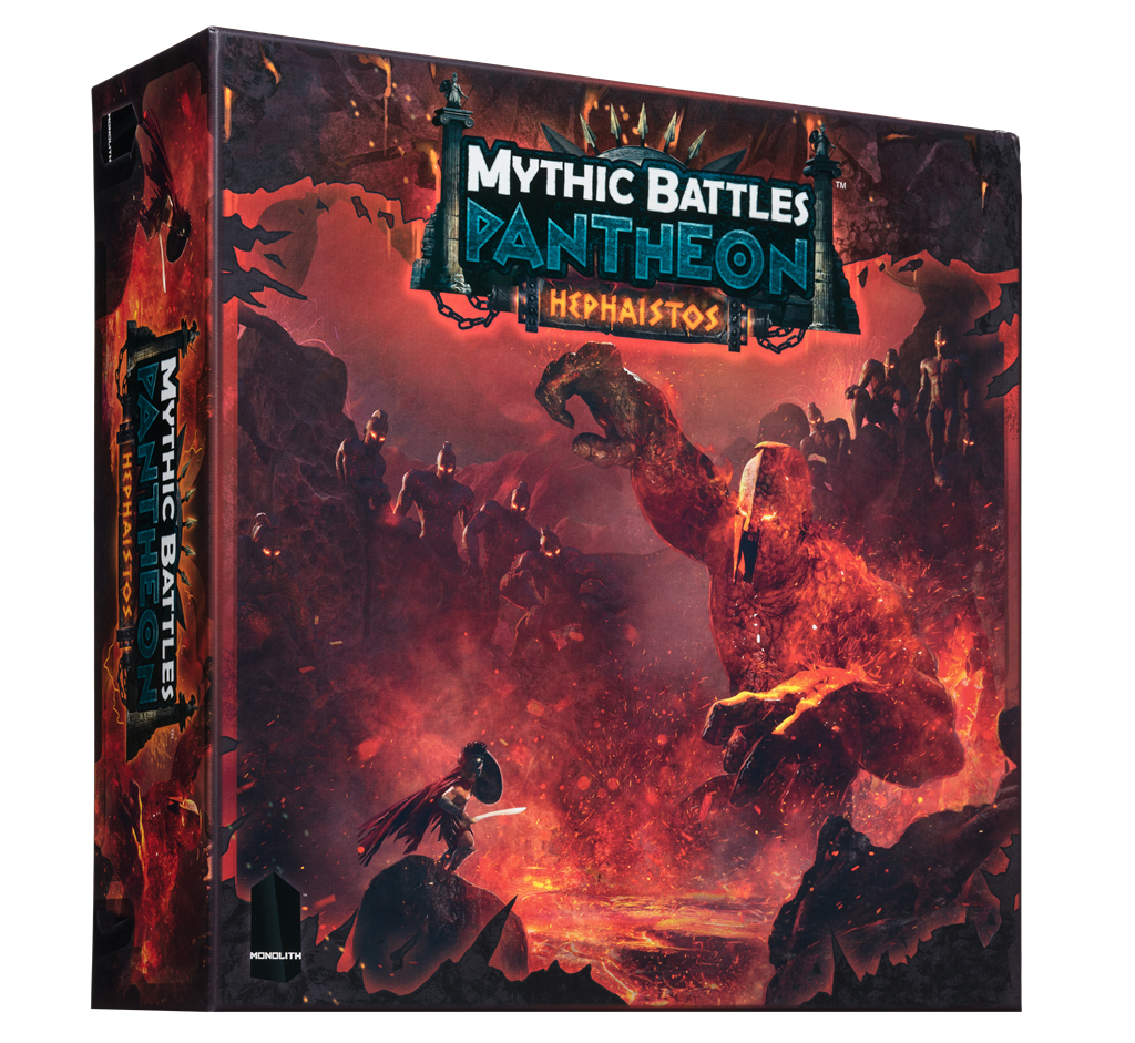 Mythic Battles Pantheon Uitbreiding: Hephaistos (Bordspellen), Monolith