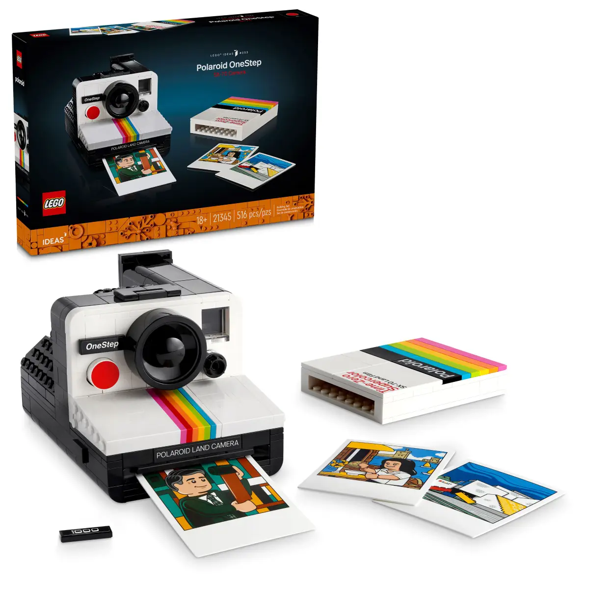 Boxart van Polaroid OneStep SX-70 camera (Ideas) (21345) (Ideas), Ideas