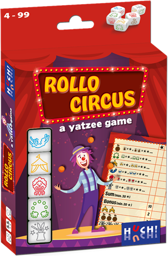 Rollo Circus A Yatzee Game (Bordspellen), Huch!