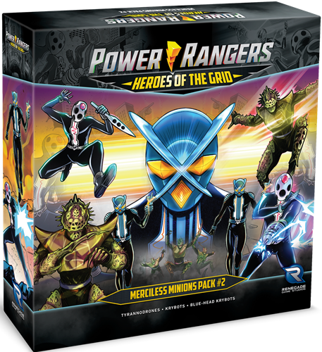 Power Rangers Heroes of the Grid Uitbreiding: Merciless Minions (Bordspellen), Renegade Games