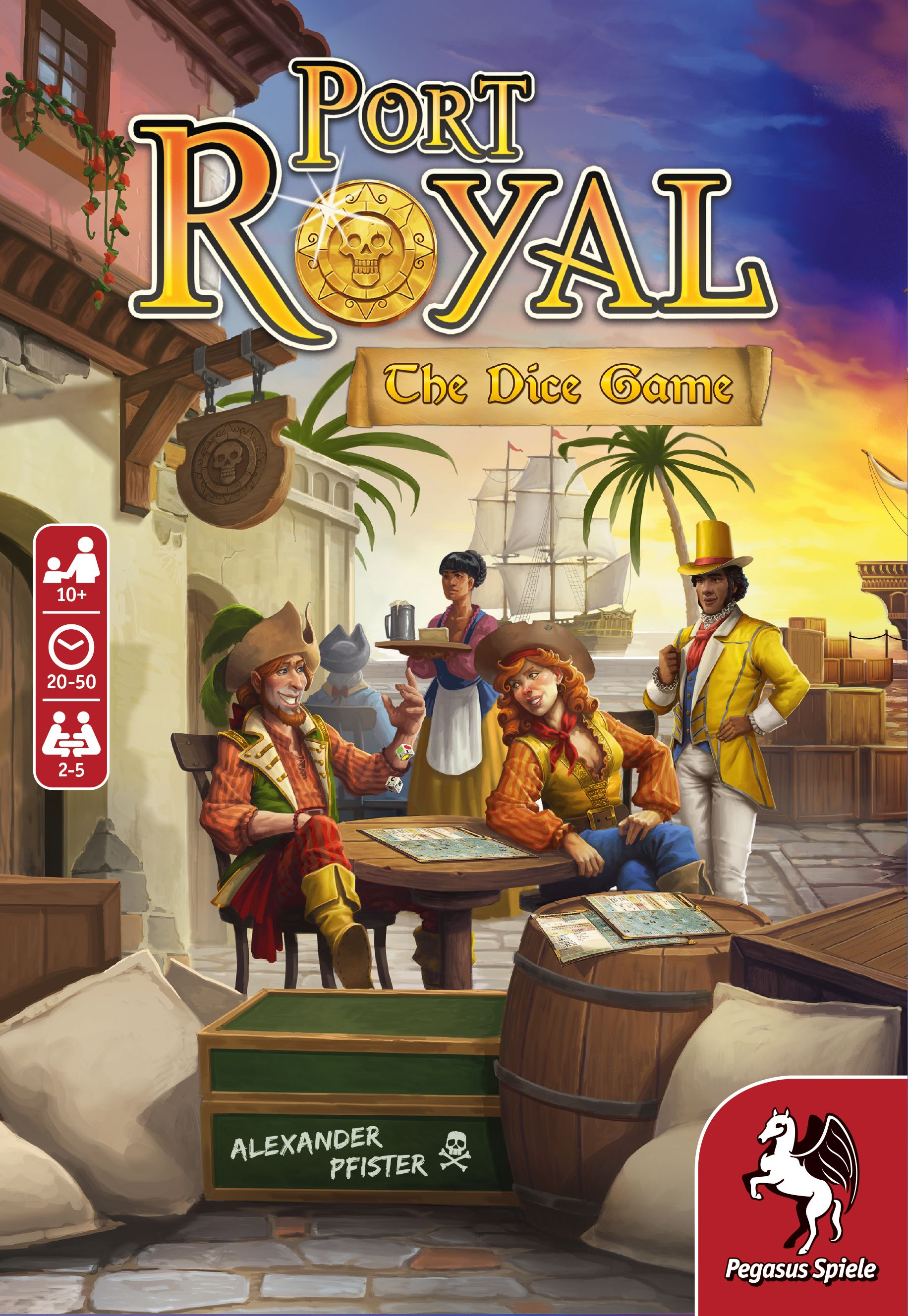 Port Royal: The Dice Game (Bordspellen), Pegasus Spiele