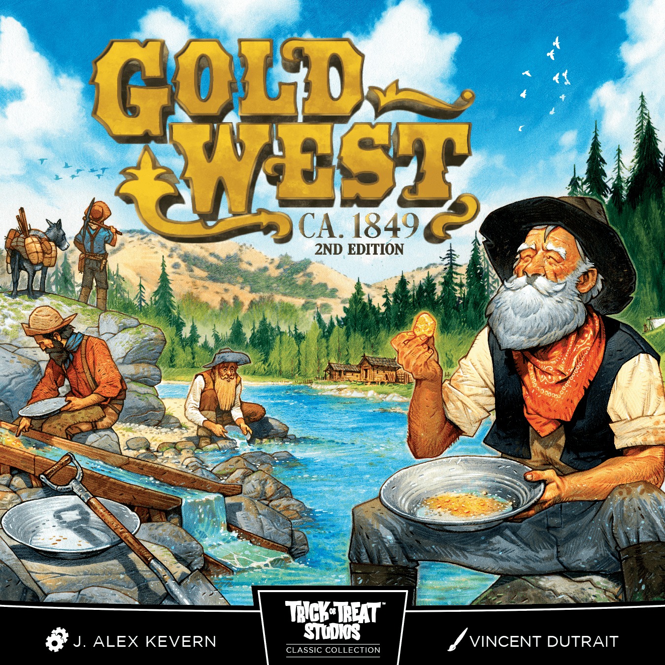 Gold West Second Edition (Bordspellen), Matagot