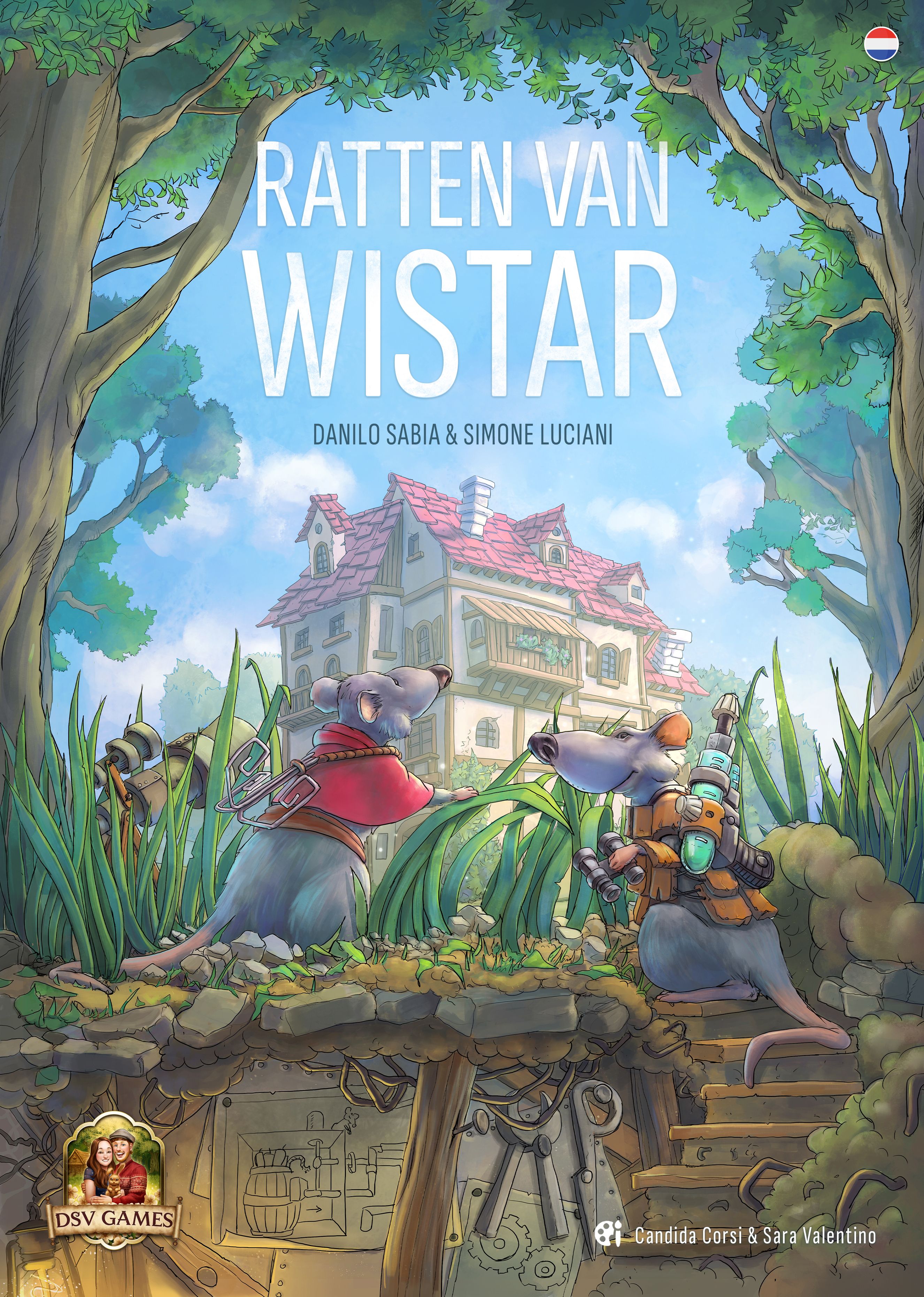 Ratten van Wistar (Bordspellen), DSV Games