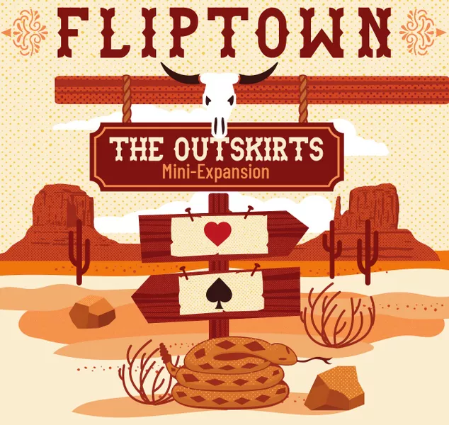 Fliptown Uitbreiding: Outskirts (Bordspellen), Write Stuff Games