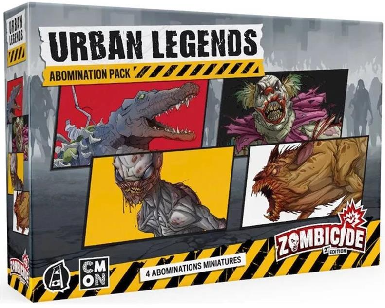 Zombicide 2nd Edition Uitbreiding: Urban Legends Abomination Pack (Bordspellen), Cool Mini Or Not