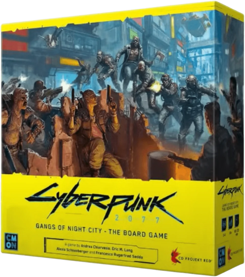 Cyberpunk 2077: Gangs of Night City (Bordspellen), Cool Mini Or Not