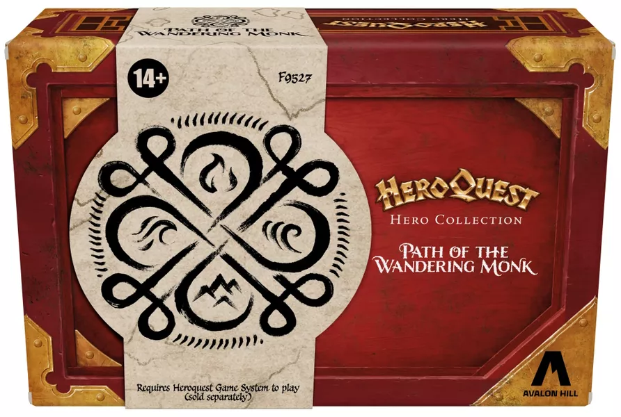 HeroQuest Uitbreiding: Hero Collection- Path of the Wandering Monk (Bordspellen), Hasbro 