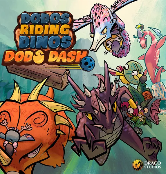 Dodos Riding Dinos: Dodo Dash (Bordspellen), Detestable Games