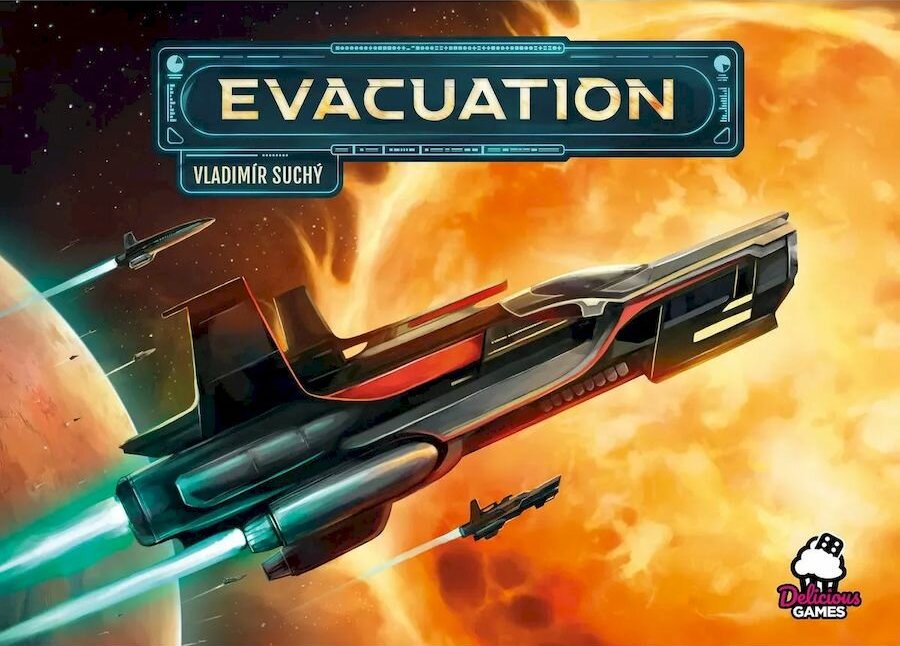 Evacuation (ENG) (Bordspellen), Delicious Games