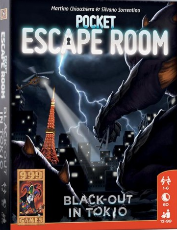Pocket Escape Room: Black Out in Tokio (Bordspellen), 999 Games