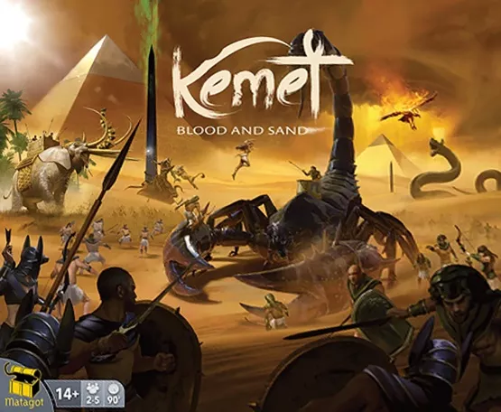 Kemet: Blood and Sand [ENG] (Bordspellen), Matagot