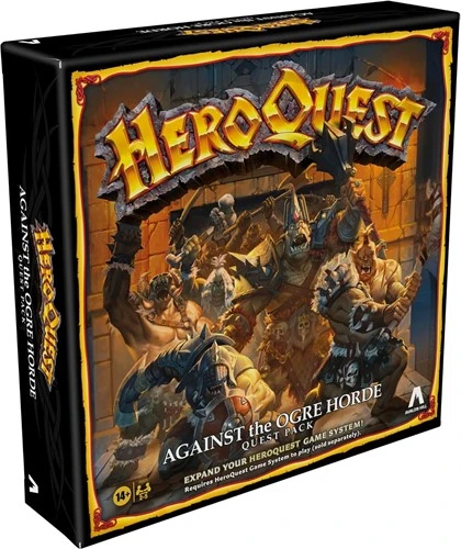 HeroQuest Uitbreiding: Against the Ogre Horde - Quest Pack (Bordspellen), Hasbro