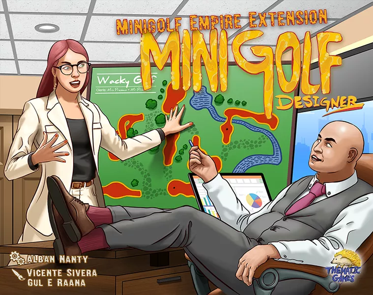 Minigolf Designer Uitbreiding: Empire (Bordspellen), Thematic Games