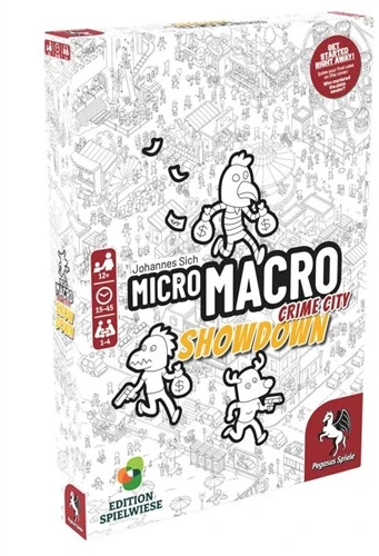 MicroMacro Crime City: Showdown (ENG) (Bordspellen), Pegasus Spiele