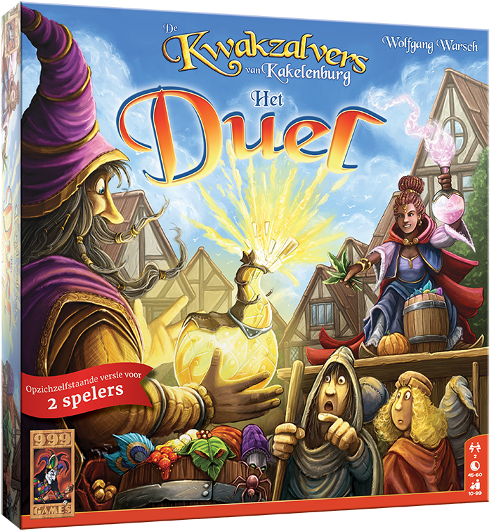 De Kwakzalvers van Kakelenburg: Het Duel (Bordspellen), 999 Games