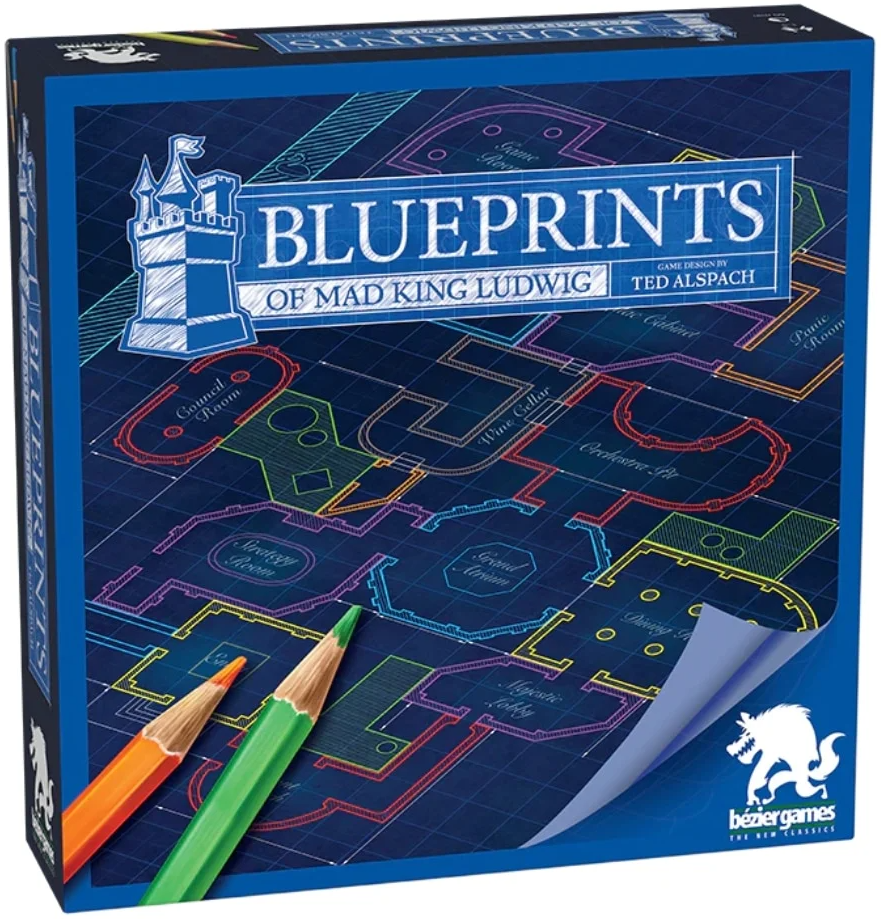 Blueprints of Mad King Ludwig (Bordspellen), Bezier Games