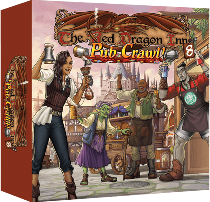 The Red Dragon Inn 8: Pub Crawl (Bordspellen), Slugfest Games