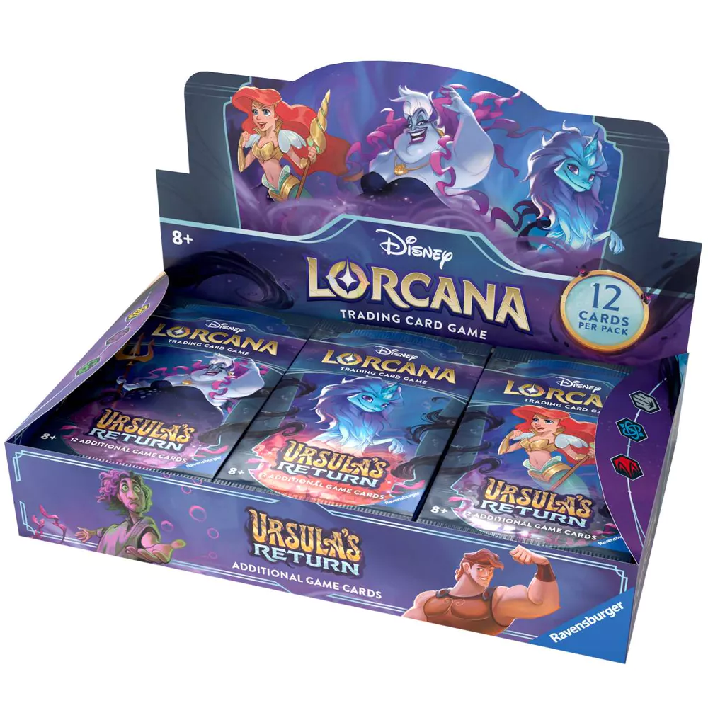Disney Lorcana: Ursula's Return - Booster Box (Bordspellen), Ravensburger