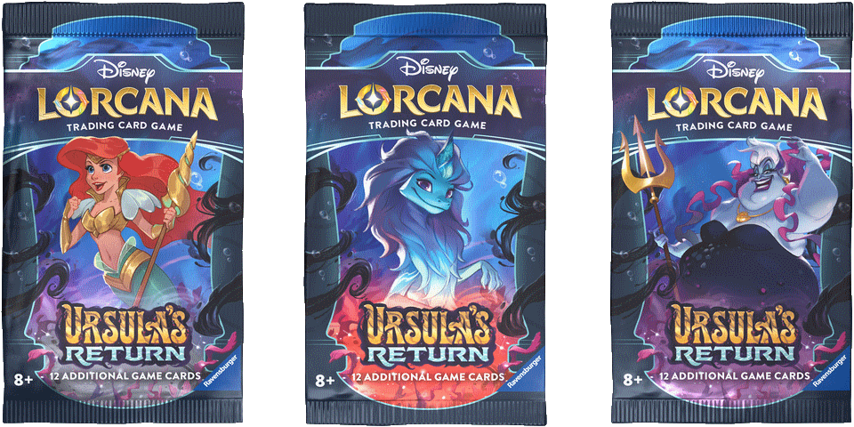 Disney Lorcana: Ursula´s Return - Booster Pack (Bordspellen), Ravensburger