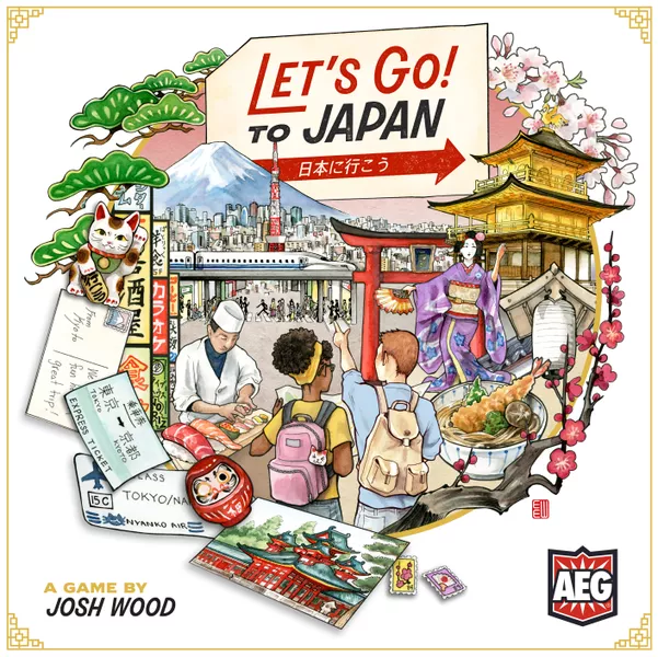 Let's Go! To Japan (ENG) (Bordspellen), AEG