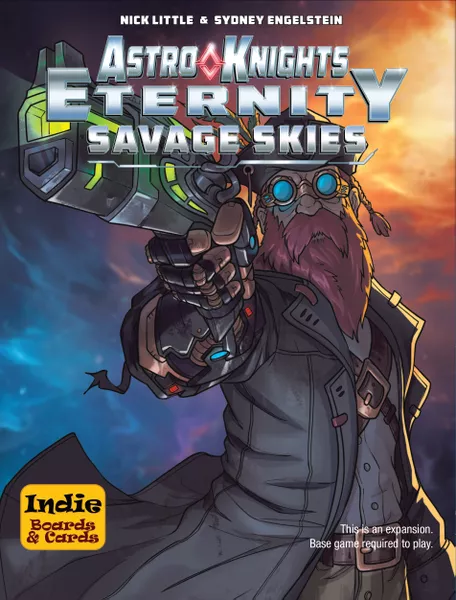 Astro Knights: Eternity Uitbreiding: Savage Skies (Bordspellen), Indie Boards & Cards