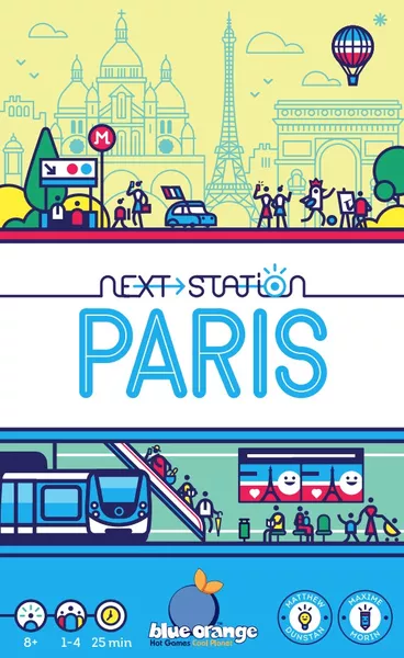 Next Station: Paris (Bordspellen), Blue Orange