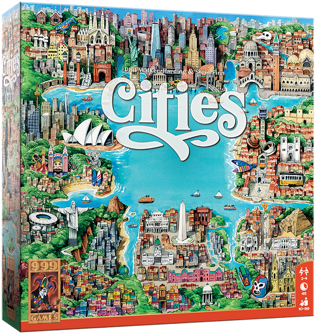 Cities (NL) (Bordspellen), 999 Games