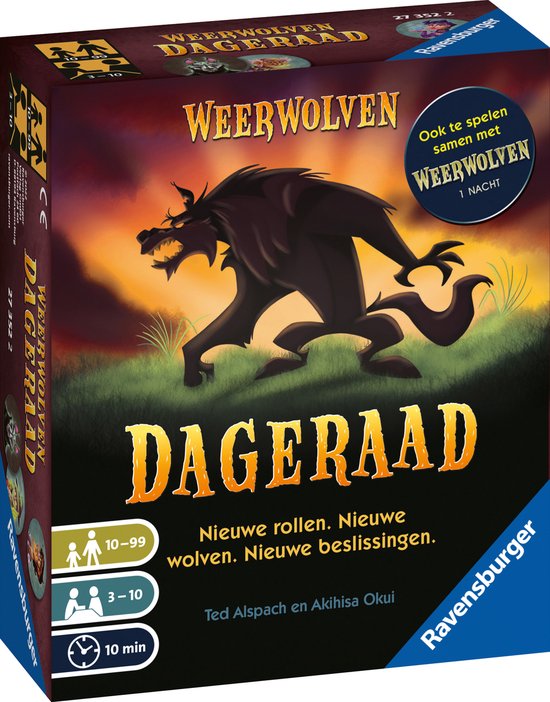 Weerwolven Dageraad - Pocketspel (Bordspellen), Ravensburger