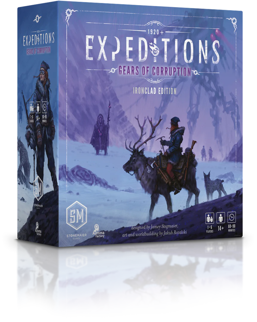 Expeditions Uitbreiding: Gears of Corruption - Ironclad Edition (Bordspellen), Stonemaier Games