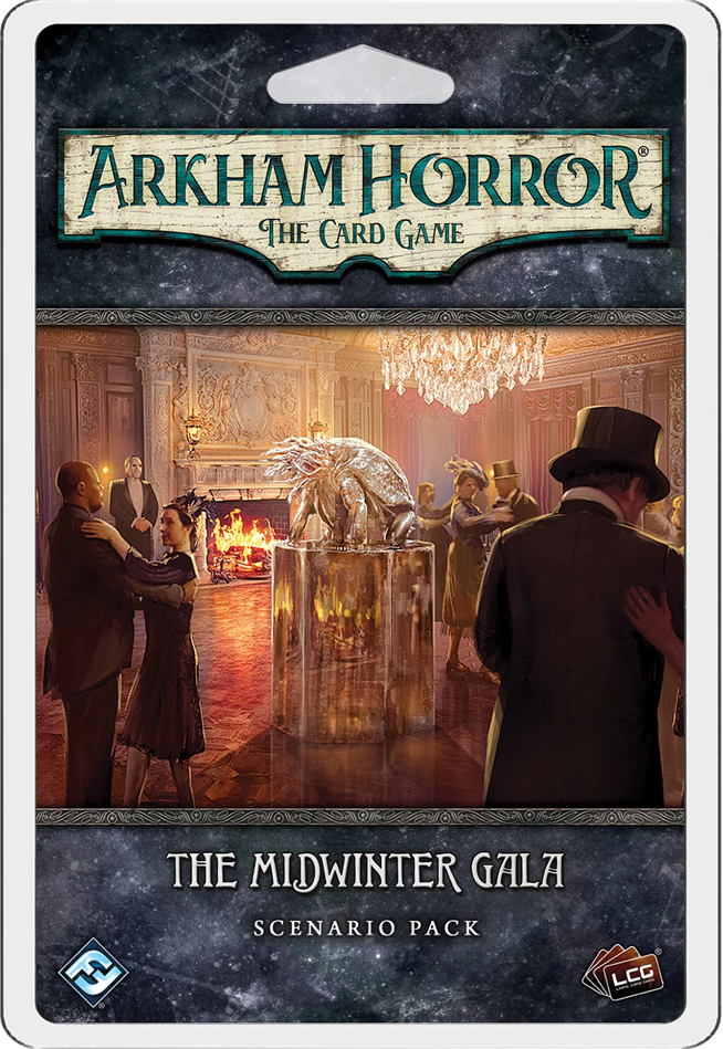 Arkham Horror TCG Uitbreiding: The Midwinter Gala - Scenario Pack (Bordspellen), Fantasy Flight Games