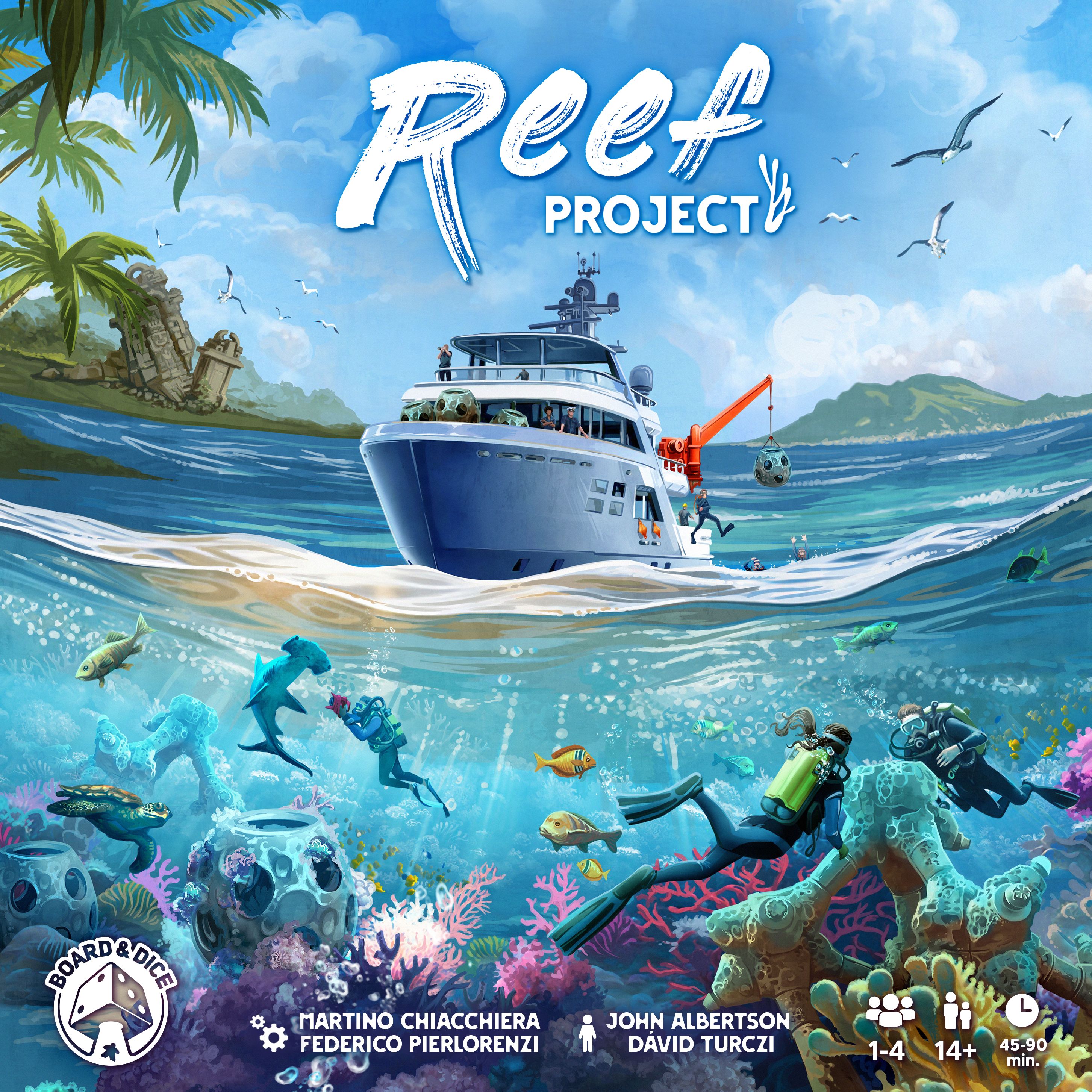 Reef Project (Bordspellen), Board&Dice