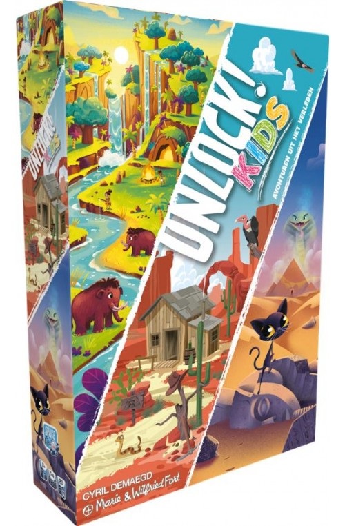 Unlock! Kids Avonturen uit het Verleden (Bordspellen), Space Cowboys