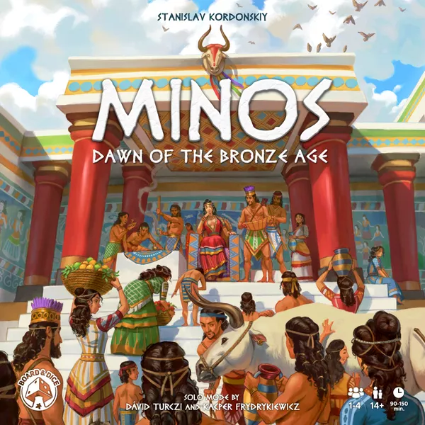 Minos: Dawn of the Bronze Age (Bordspellen), Board & Dice