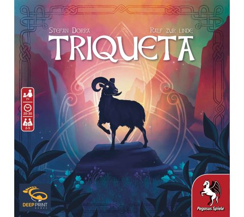 Triqueta: Big Box (Second Edition) (Bordspellen), Deep Print Games