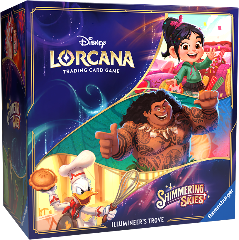 Disney Lorcana - Shimmering Skies: Trove Box (Bordspellen), Ravensburger